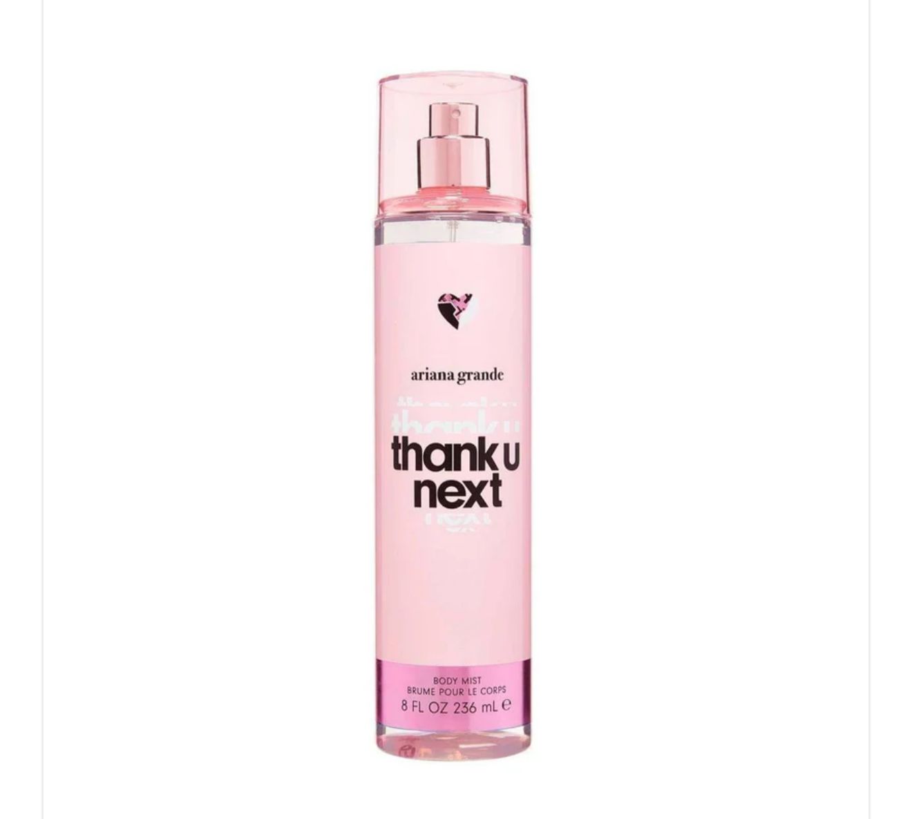 Splas Ariana Grande thank u next Splash Ariana Grande – Thank U, Next (236 ml) - Imagen 1